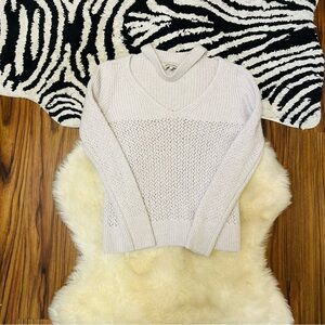 Lucky Brand Dakota Choker Sweater Size XS Very light Lilac